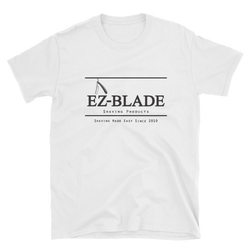 EZ BLADE White T-Shirt - EZ BLADE Shaving Products