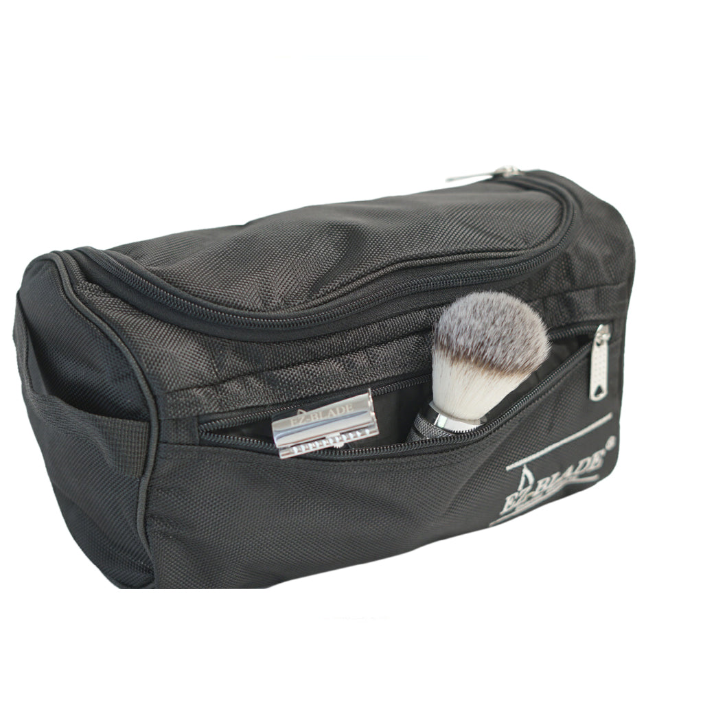 Mens Safety Razor Shave Kit Toiletry Bag EZ BLADE EZ BLADE Shaving Products