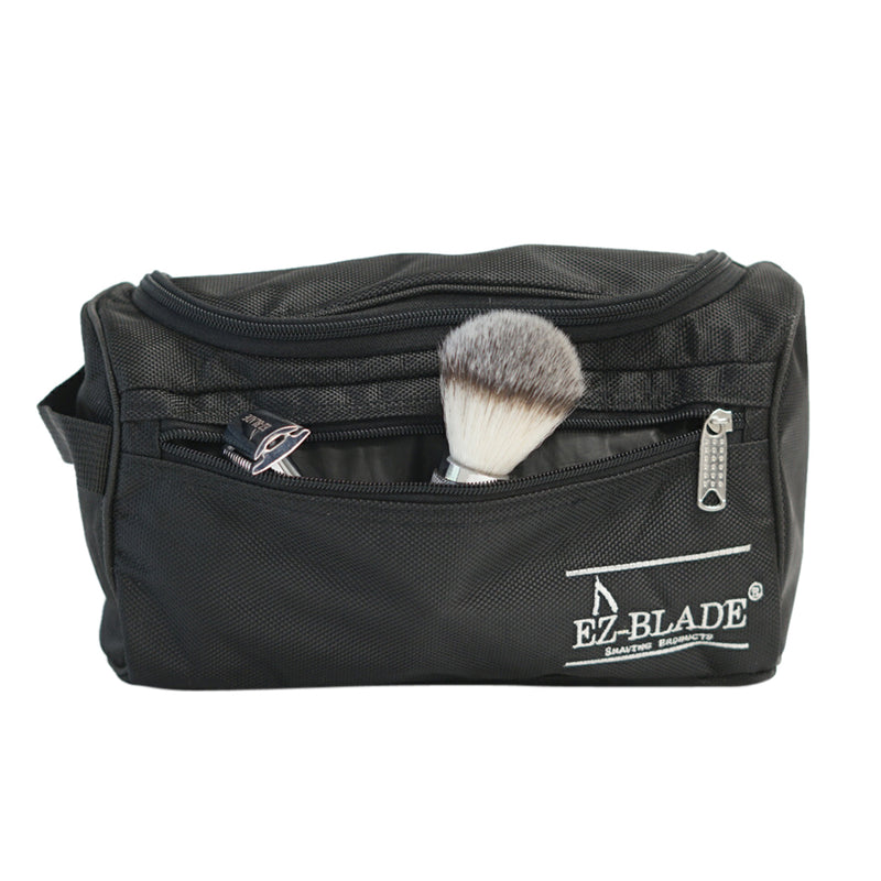 Safety Razor Wet Shave Kit / Toiletry Bag