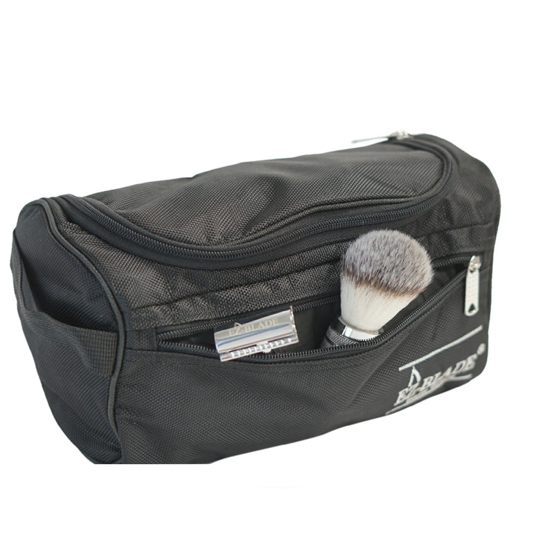 Safety Razor Wet Shave Kit / Toiletry Bag