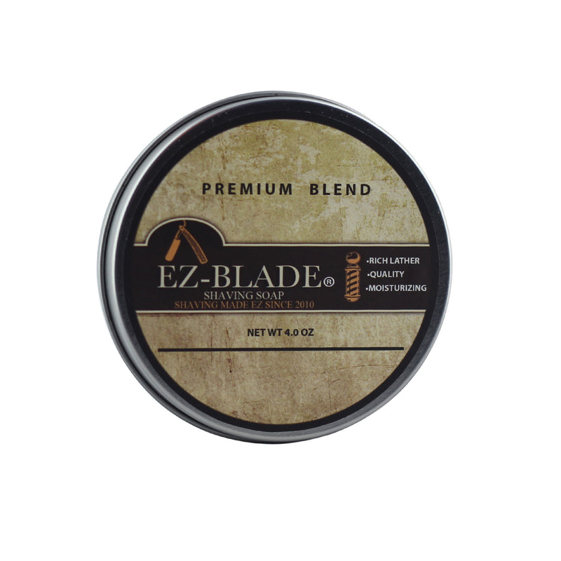 Shaving Soap 4 Oz - EZ BLADE Shaving Products